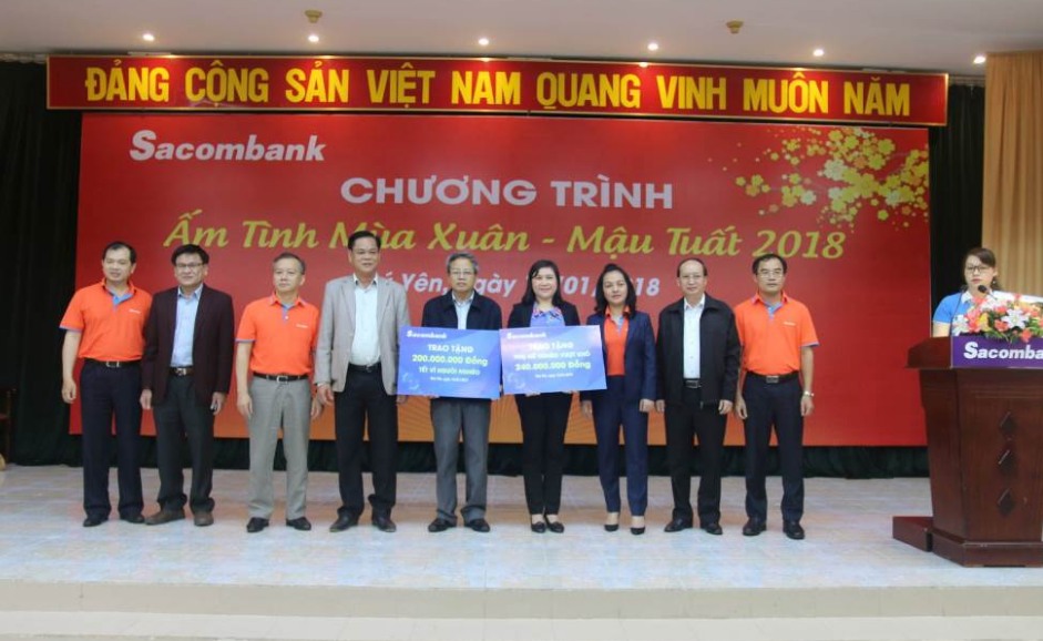 Sacombank đưa Tết đến với những mảnh đời bất hạnh