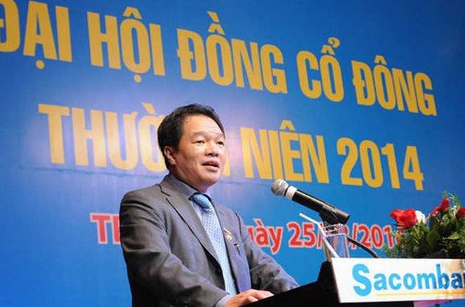 Phó chủ tịch Hội đồng Quản trị Sacombank từ chức