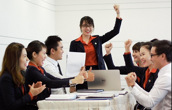 Môi trường làm việc hấp dẫn tại Sacombank