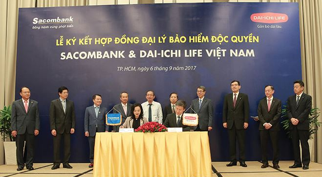 Lễ kỷ niệm 1 năm hợp tác giữa Sacombank & Dai-ichi Life Vietnam