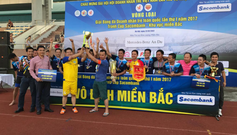 Đoàn Hà Nội vô địch Giải bóng đá Sacombank Cup năm 2018