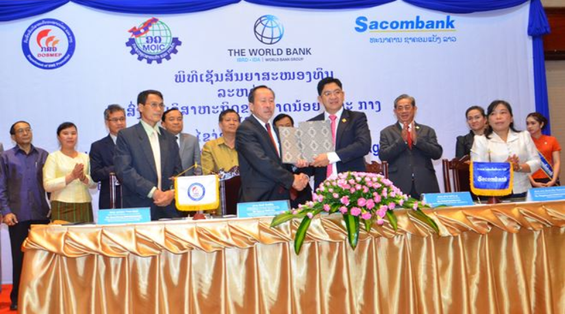 Khẳng định vị thế Sacombank tại Lào